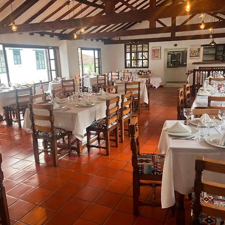 Hotel Meson De Los Virreyes Villa de Leyva Bagian luar foto