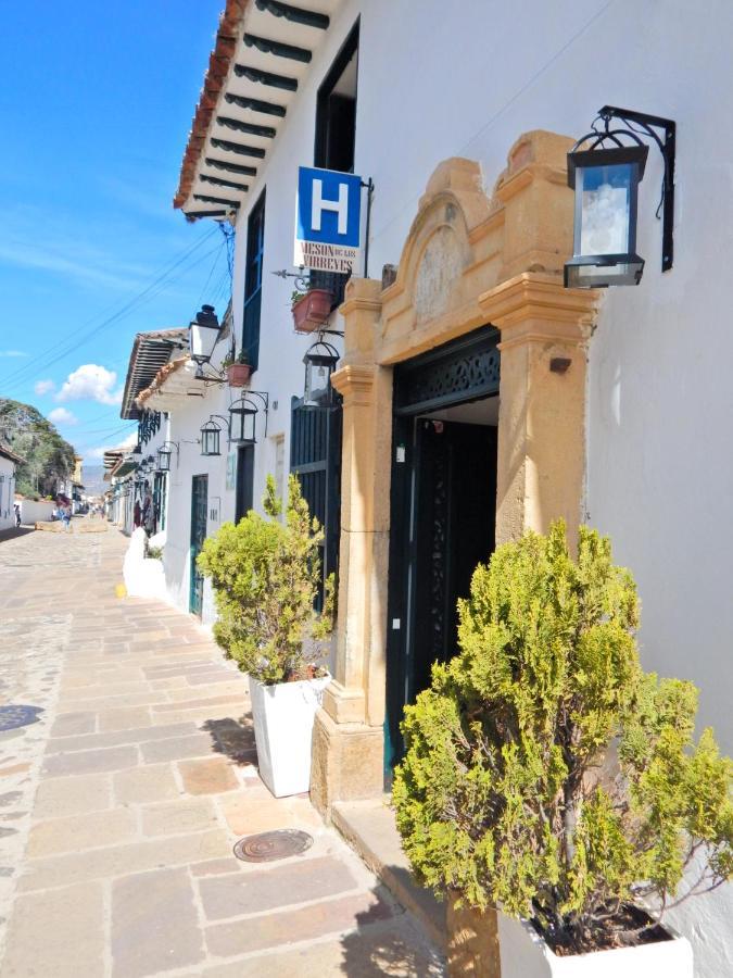 Hotel Meson De Los Virreyes Villa de Leyva Bagian luar foto