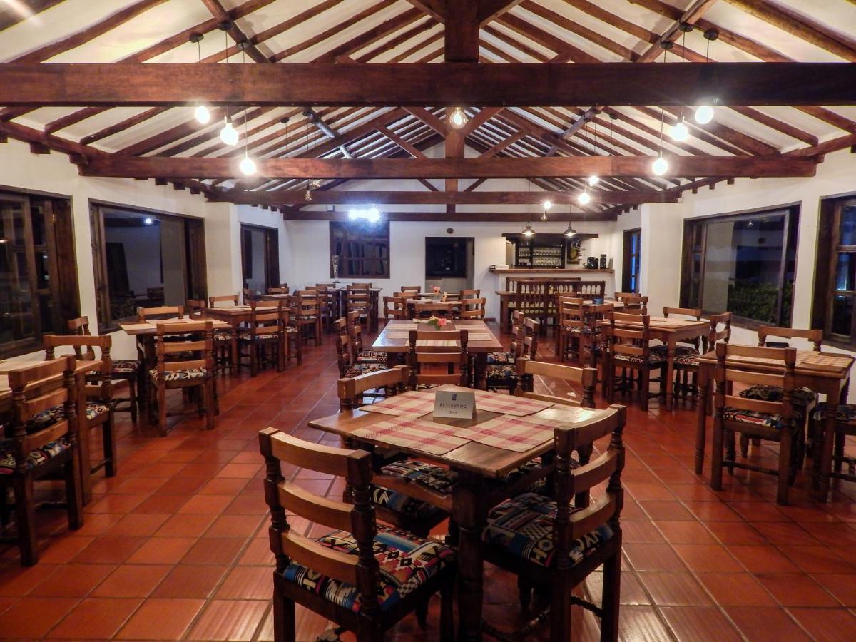 Hotel Meson De Los Virreyes Villa de Leyva Bagian luar foto