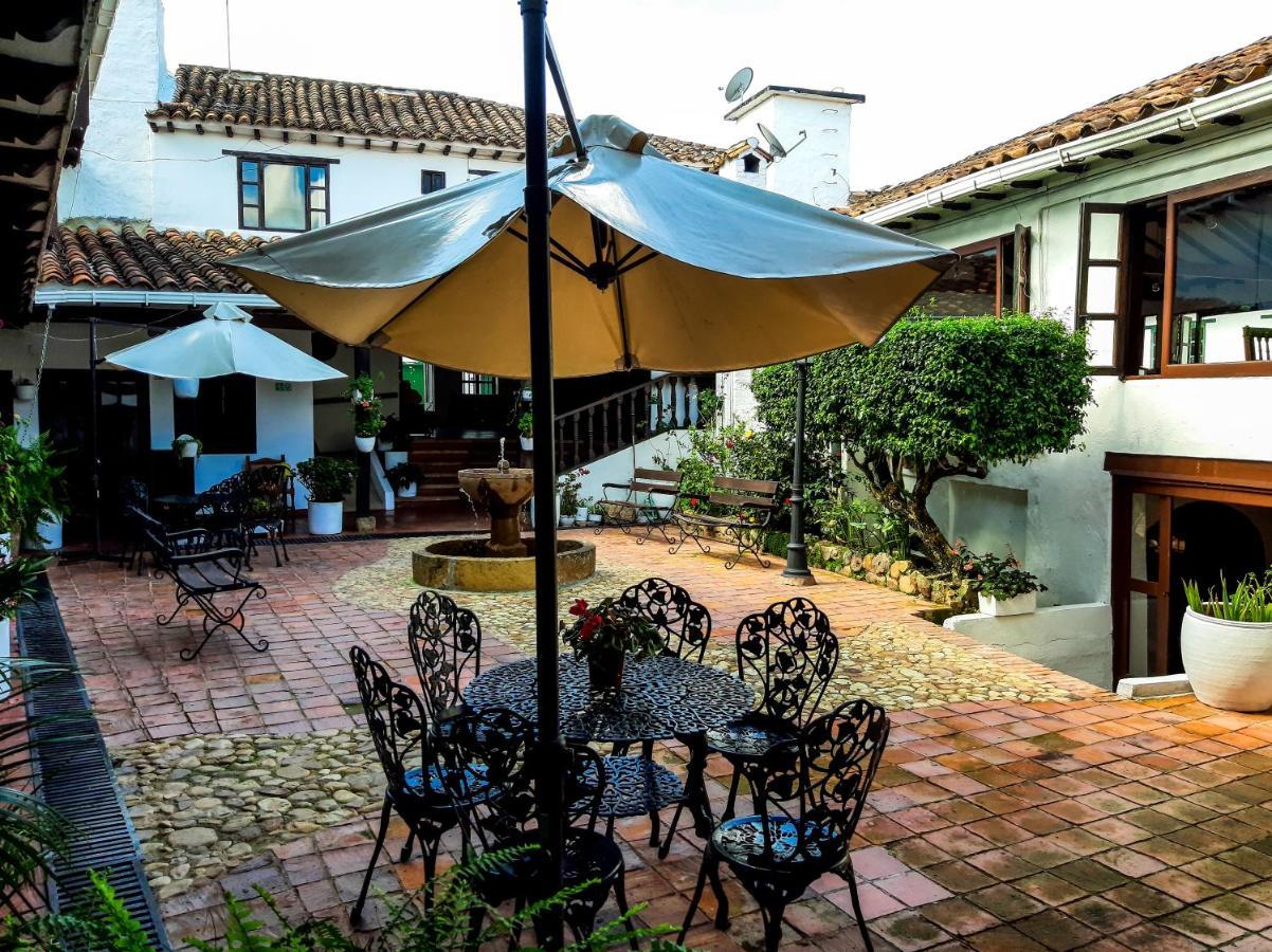 Hotel Meson De Los Virreyes Villa de Leyva Bagian luar foto