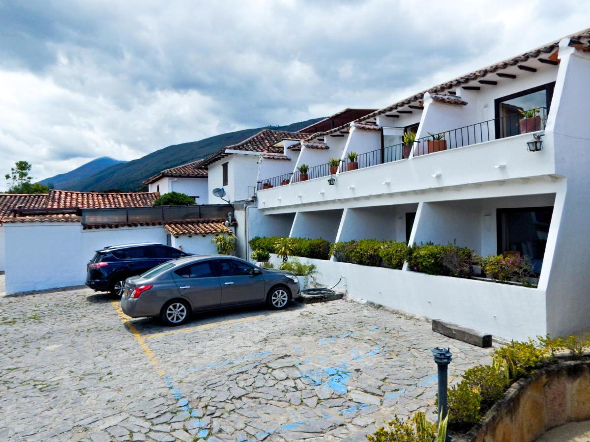 Hotel Meson De Los Virreyes Villa de Leyva Bagian luar foto