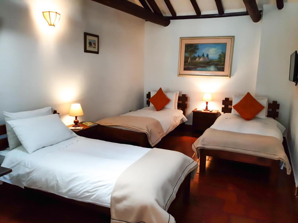 Hotel Meson De Los Virreyes Villa de Leyva Bagian luar foto