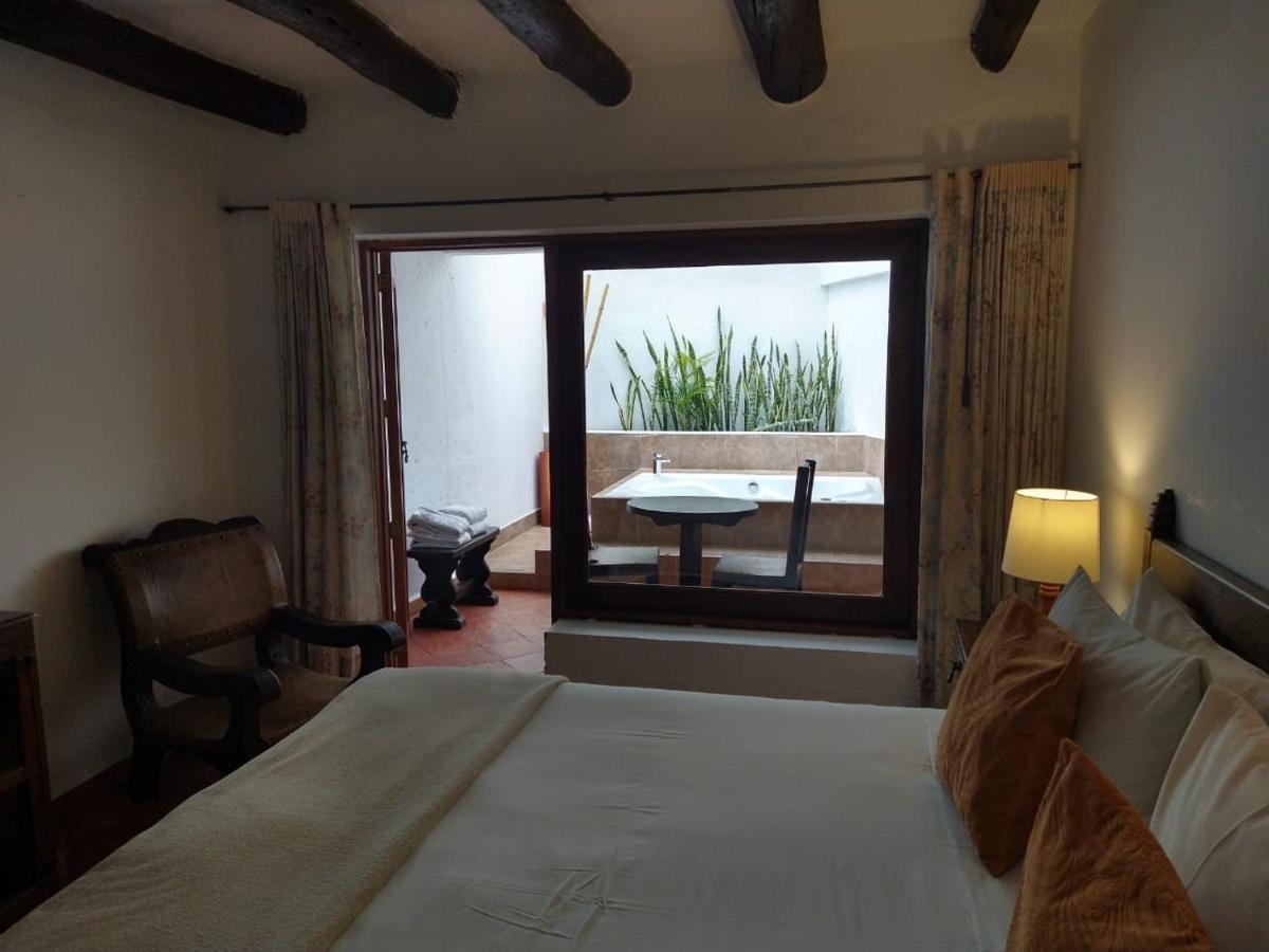 Hotel Meson De Los Virreyes Villa de Leyva Bagian luar foto